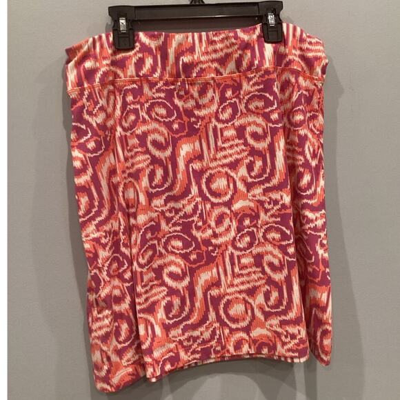 Title Nine Womens Skirt Size Large Orange Athleisure Gorpcore Granola Leisure - Picture 4 of 9